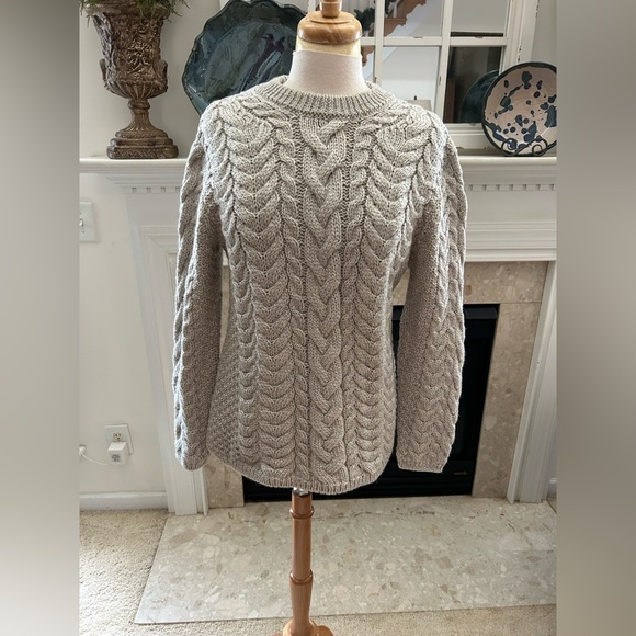 Aran Sweater Market Sweaters - Aran Sweater Market Cable Knit Wool Sweater